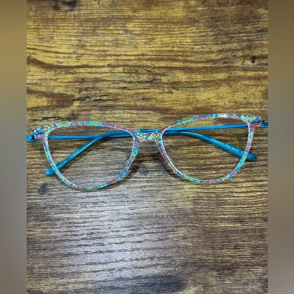 ASPIRE Colorful Geometric Patterned Glasses